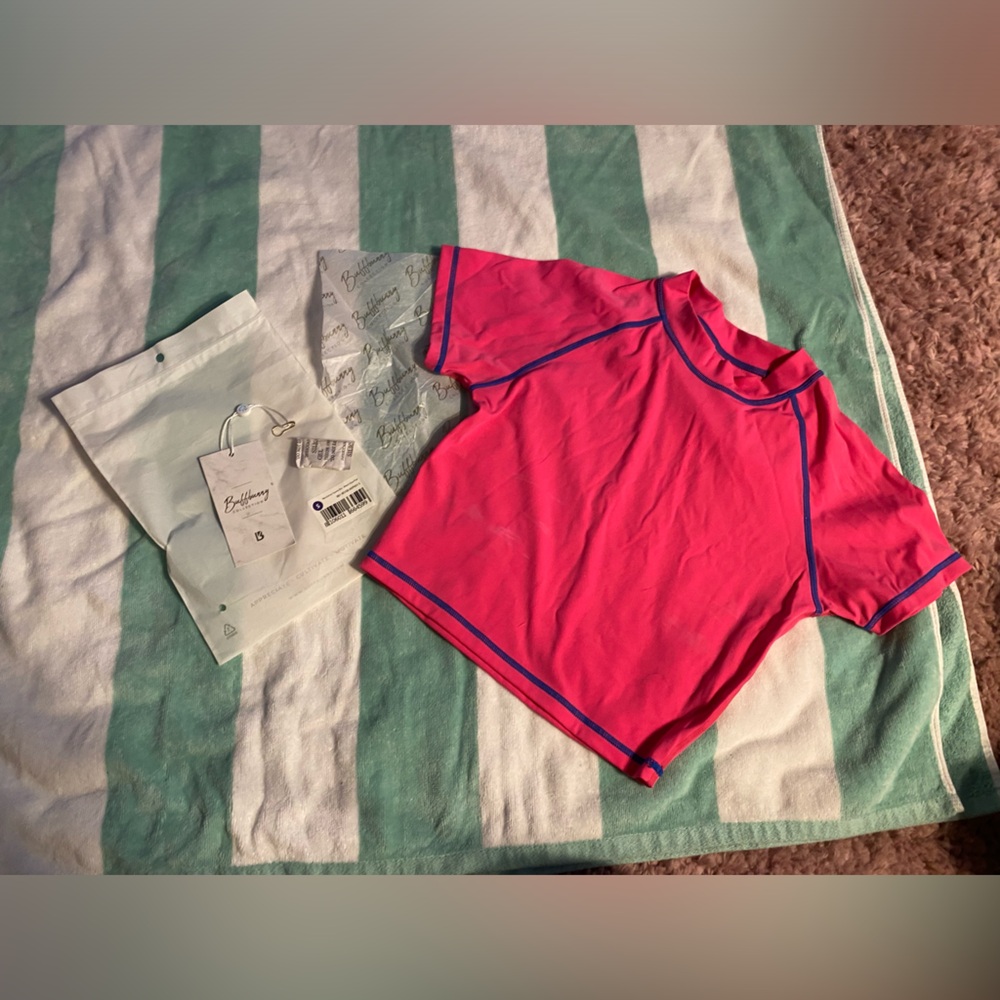 EUC SZ S MIAMI VICE SURF CROP